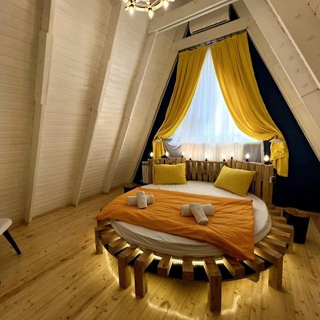Qafqaz Mountside Chalet Gabala Eksteriør billede