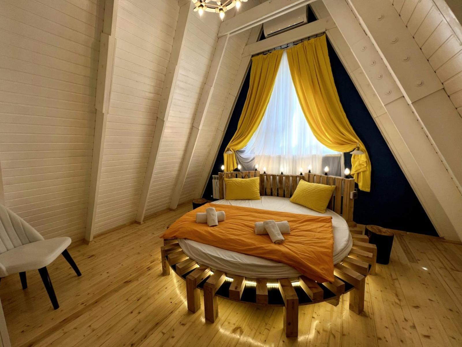 Qafqaz Mountside Chalet Gabala Eksteriør billede