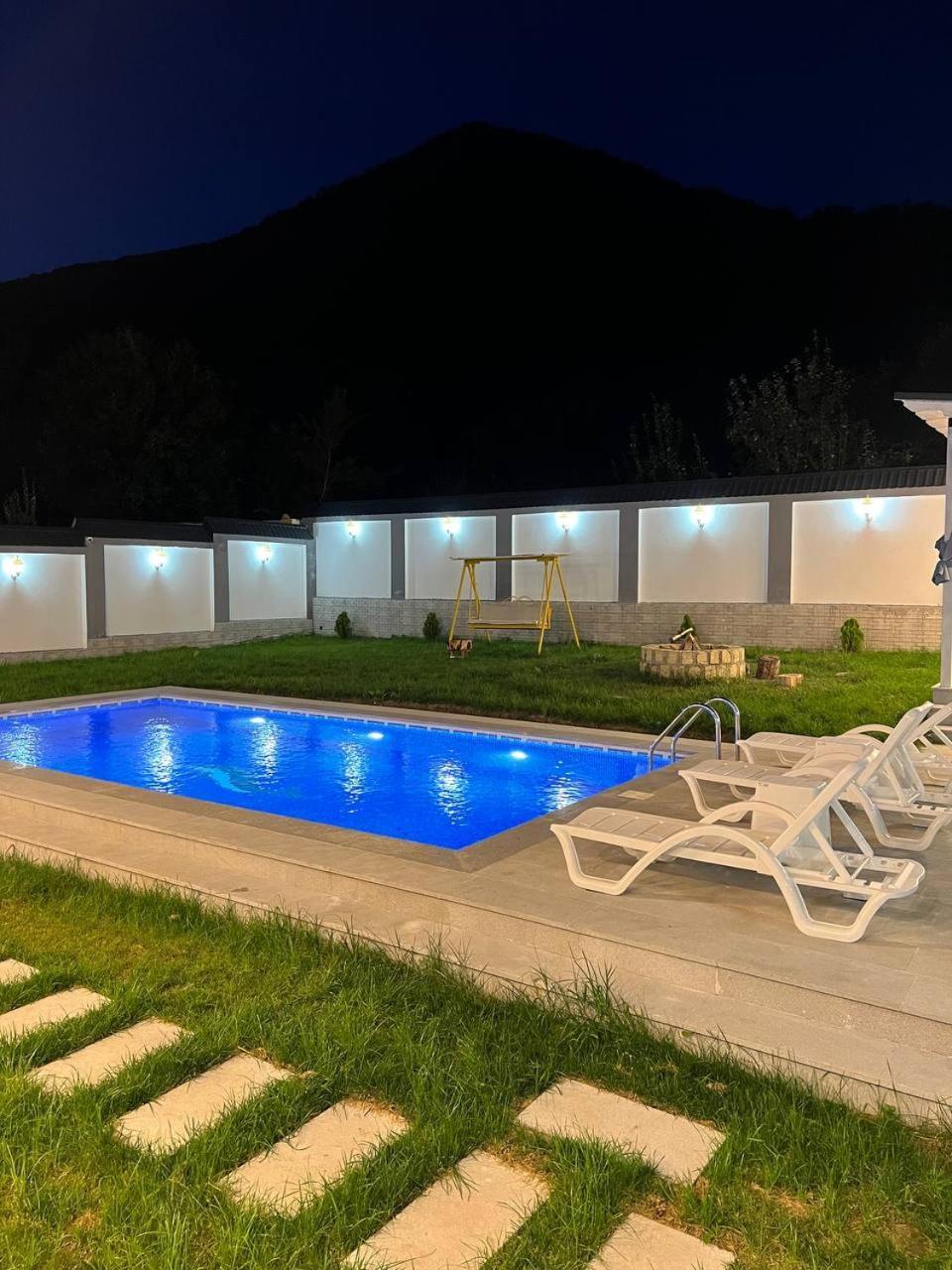 Qafqaz Mountside Chalet Gabala Eksteriør billede