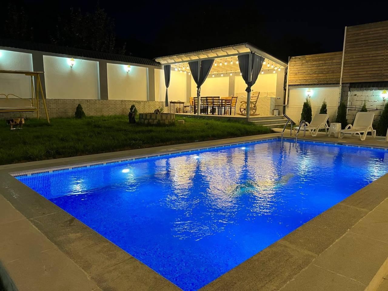 Qafqaz Mountside Chalet Gabala Eksteriør billede