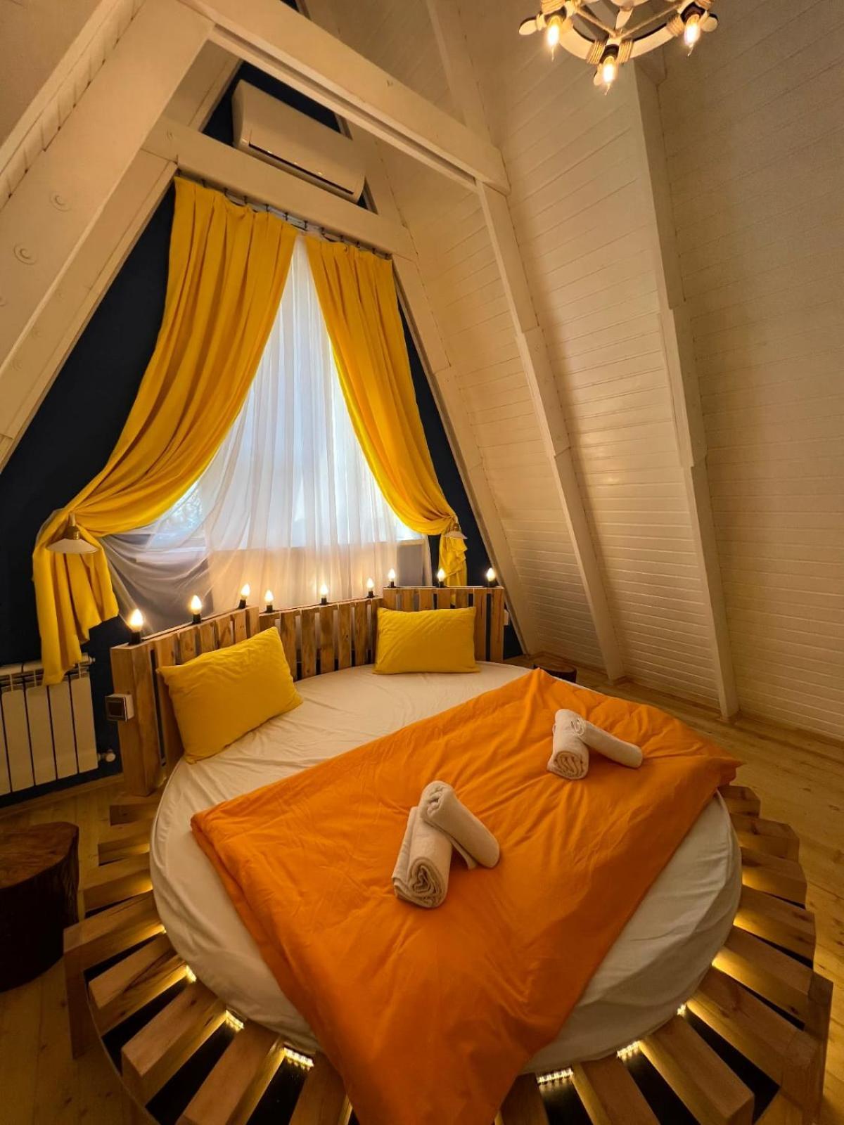 Qafqaz Mountside Chalet Gabala Eksteriør billede