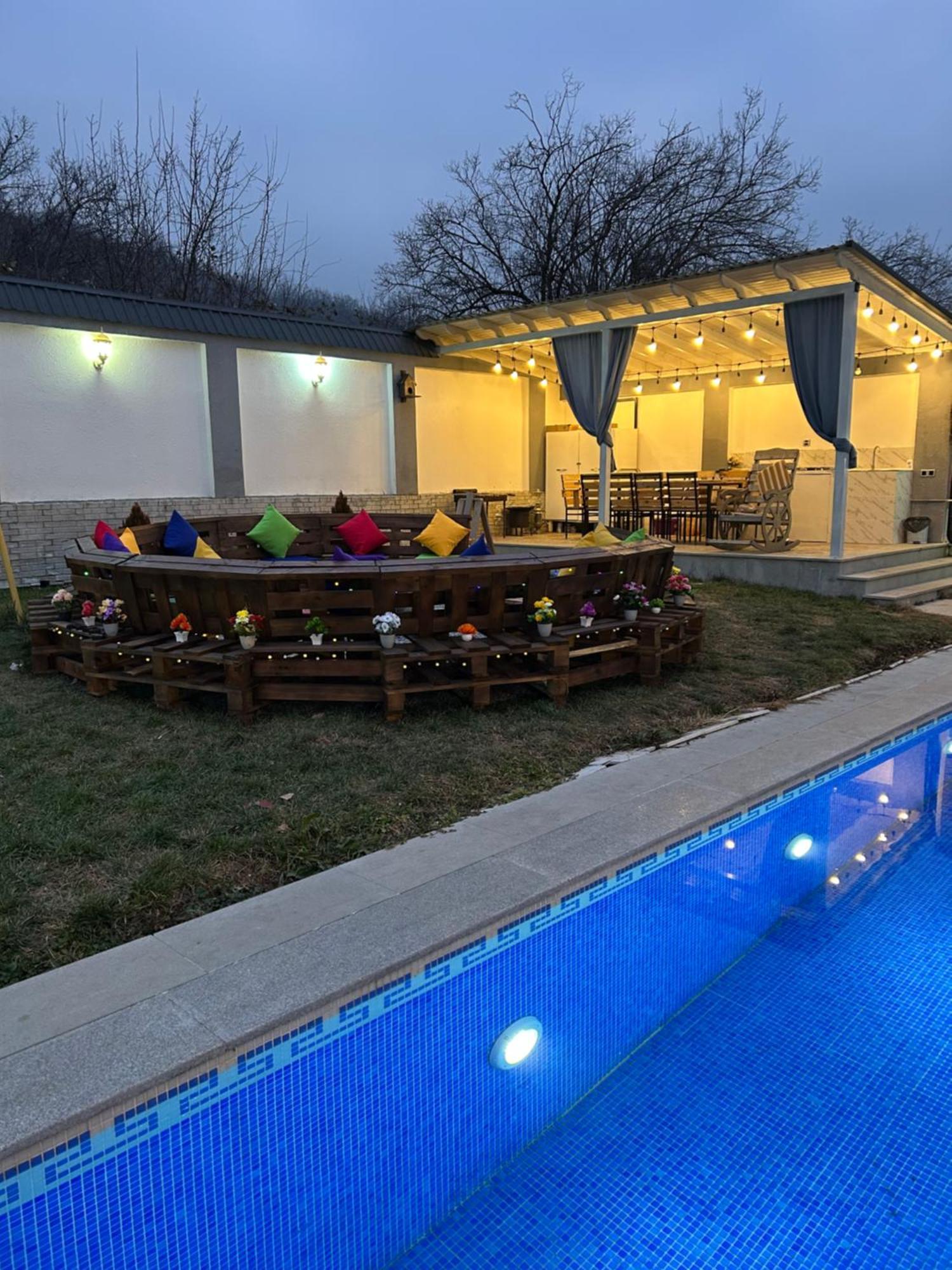 Qafqaz Mountside Chalet Gabala Eksteriør billede