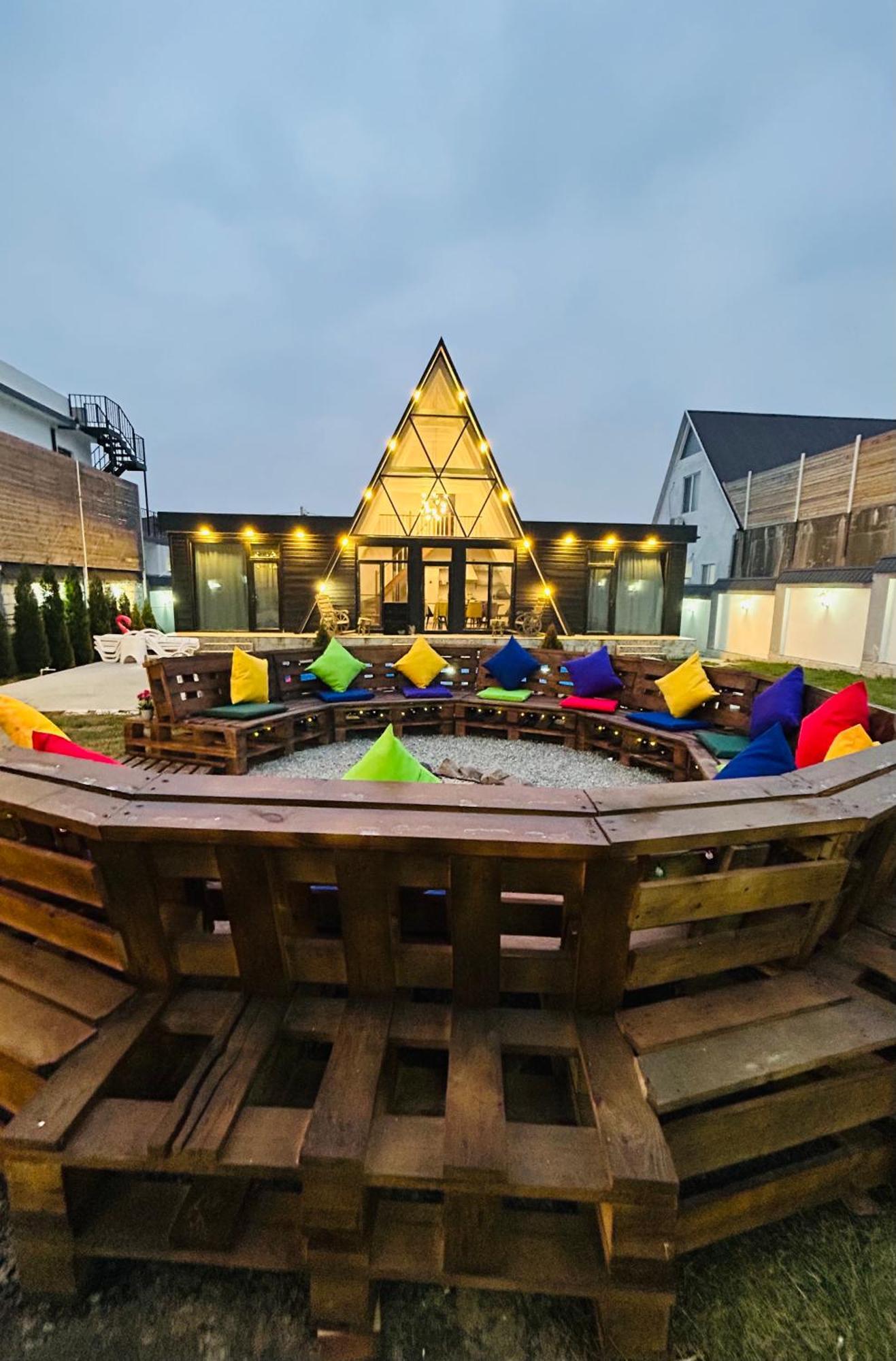 Qafqaz Mountside Chalet Gabala Eksteriør billede