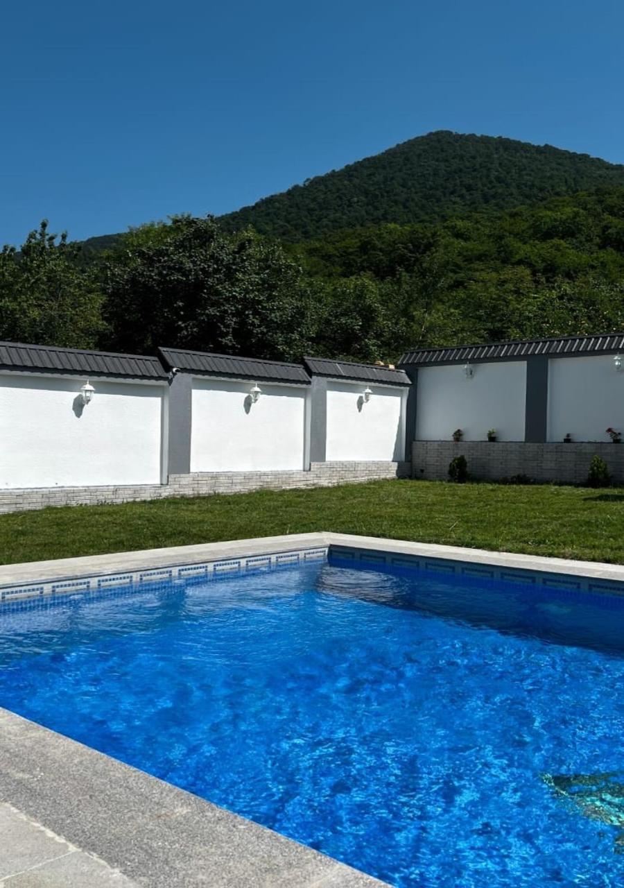 Qafqaz Mountside Chalet Gabala Eksteriør billede